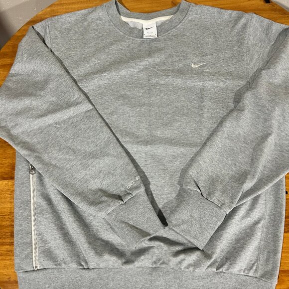 Nike Other - Nike Men's Dri-FIT UV Performance Crew Sweatshirt side Zipper Pocket Size Medium